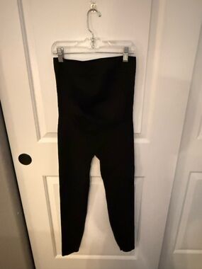 Blanqi High-Waist Black Maternity Tummy Control Leggings